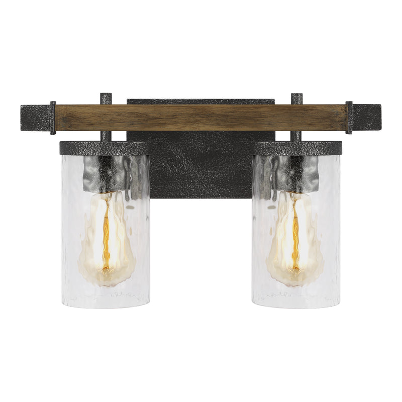 Visual Comfort Studio VS18252DWK/SGM Angelo Two Light Vanity, Distressed Weathered Oak / Slate Grey Metal Alternate Image.jpg