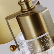 Visual Comfort Studio VS24401BBS Clara One Light Wall Sconce, Burnished Brass Alternate Image 2.jpg
