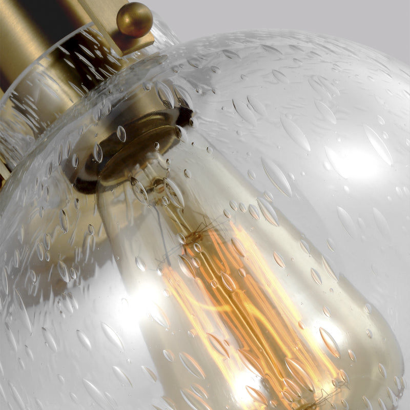 Visual Comfort Studio VS24401BBS Clara One Light Wall Sconce, Burnished Brass Alternate Image 3.jpg