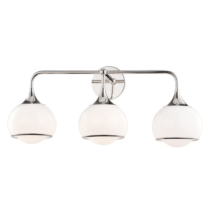 Mitzi H281303-PN Reese Three Light Wall Sconce, Polished Nickel Main Image.jpg