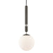 Mitzi H289701L-PN Brielle One Light Pendant, Polished Nickel Main Image.jpg