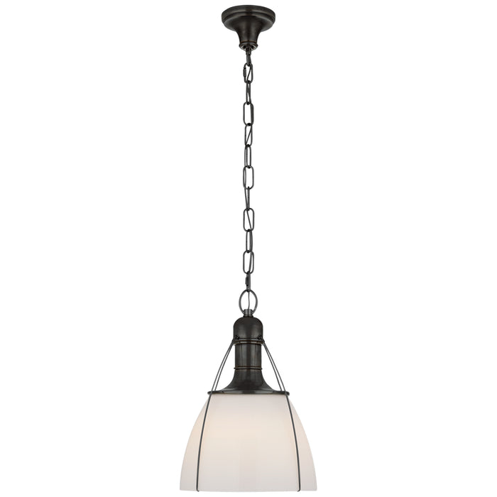 Prestwick One Light Pendant, Bronze Main Image.jpg