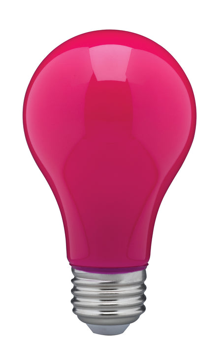 Satco S14989 Light Bulb, Ceramic Pink Main Image.jpg