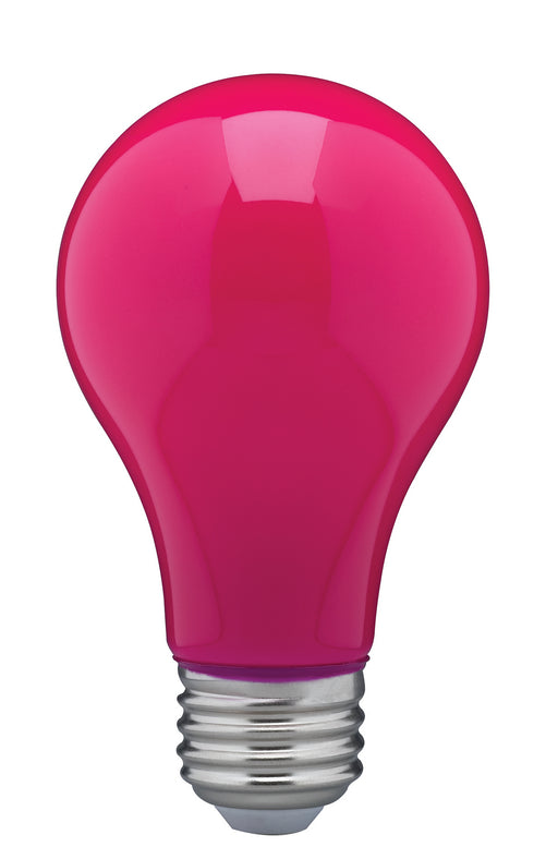 Satco S14989 Light Bulb, Ceramic Pink Main Image.jpg