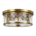 Visual Comfort Studio AF1072BBS Alec Two Light Flush Mount, Burnished Brass Main Image.jpg