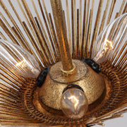 Visual Comfort Studio AF1083ADB Helios Three Light Flush Mount, Antique Gild Alternate Image.jpg
