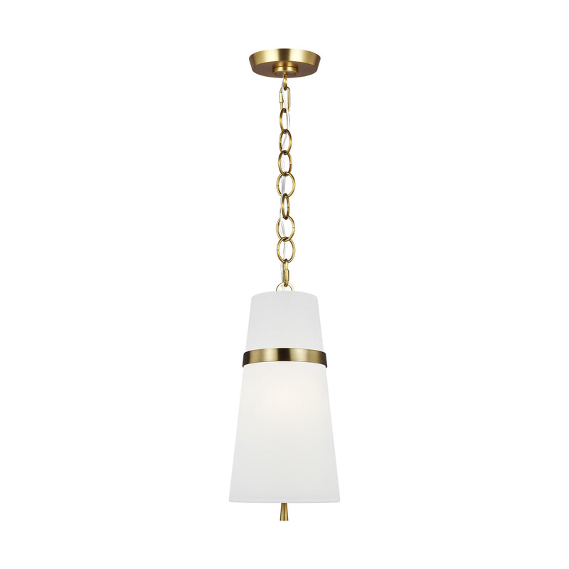 Visual Comfort Studio AP1161BBS Cordtlandt One Light Pendant, Burnished Brass Main Image.jpg