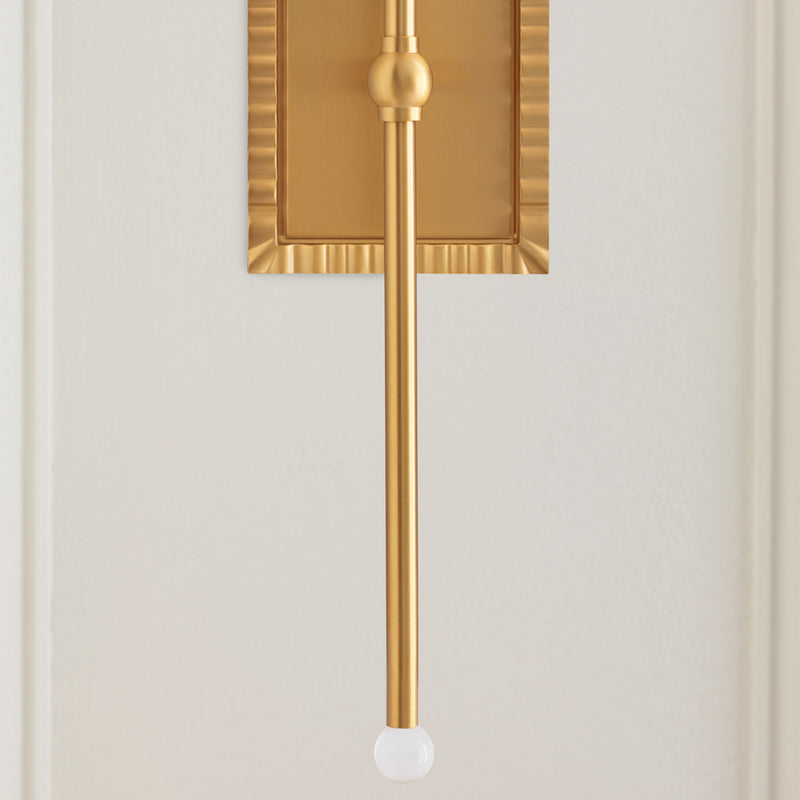 Visual Comfort Studio AW1051BBS Baxley One Light Wall Sconce, Burnished Brass Alternate Image 2.jpg