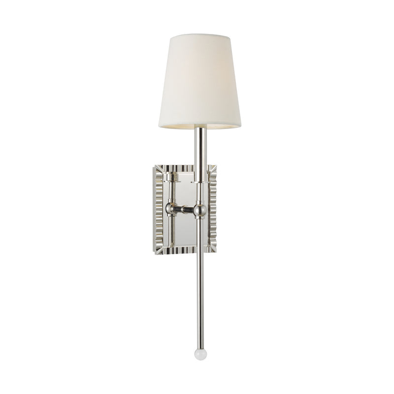 Visual Comfort Studio AW1051PN Baxley One Light Wall Sconce, Polished Nickel Main Image.jpg