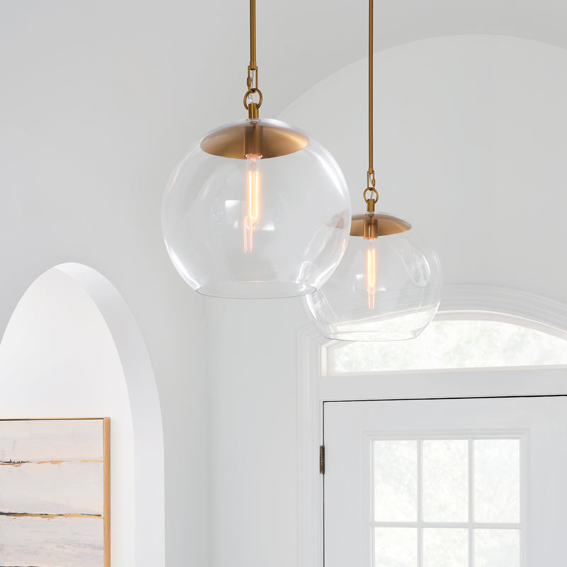Visual Comfort Studio CP1041BBS Atlantic One Light Pendant, Burnished Brass Alternate Image.jpg