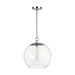 Visual Comfort Studio CP1041PN Atlantic One Light Pendant, Polished Nickel Main Image.jpg