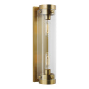 Visual Comfort Studio CW1002BBS Garrett Two Light Wall Sconce, Burnished Brass Main Image.jpg