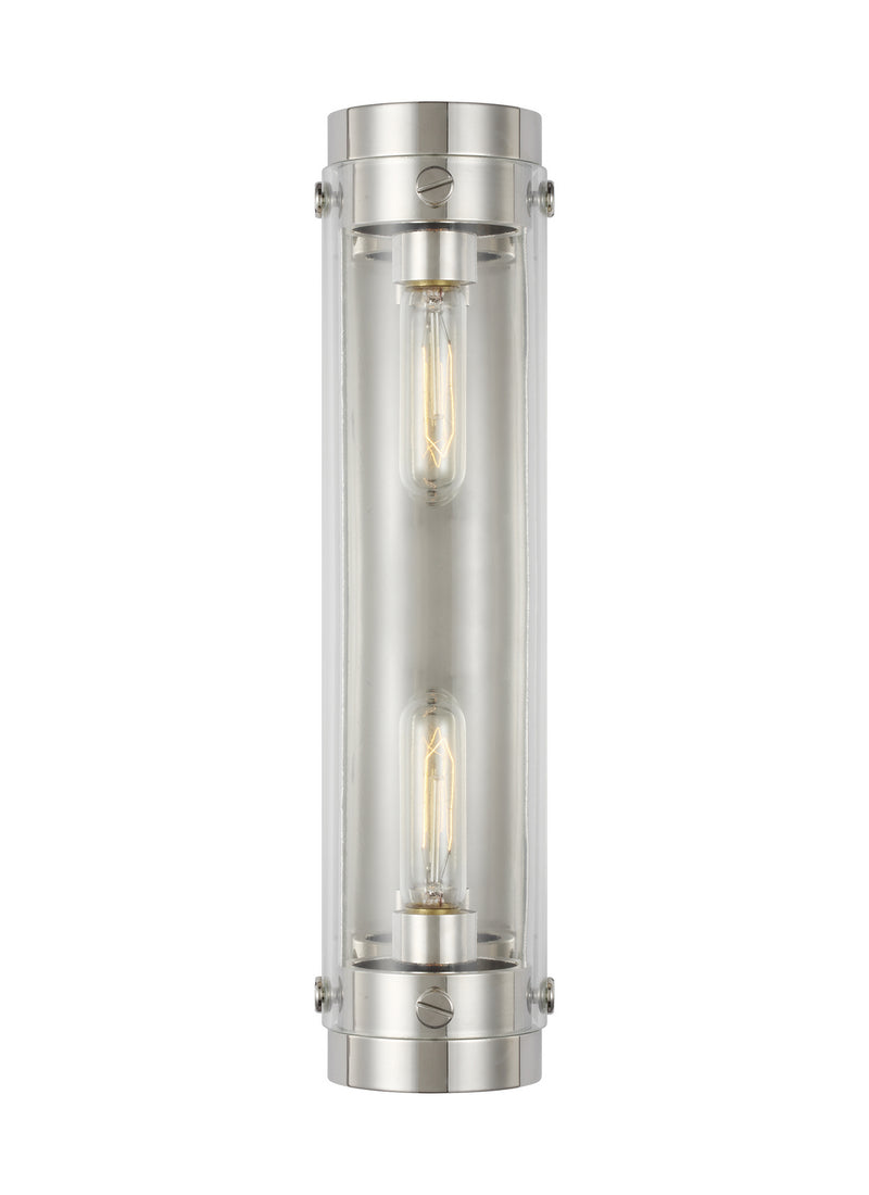 Visual Comfort Studio CW1002PN Garrett Two Light Wall Sconce, Polished Nickel Alternate Image.jpg