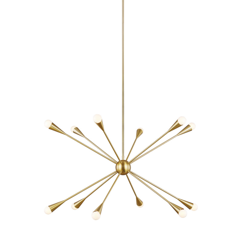 Visual Comfort Studio EC10312BBS Jax 12 Light Chandelier, Burnished Brass Alternate Image.jpg