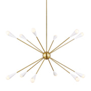 Visual Comfort Studio EC10312BBS Jax 12 Light Chandelier, Burnished Brass Alternate Image 3.jpg