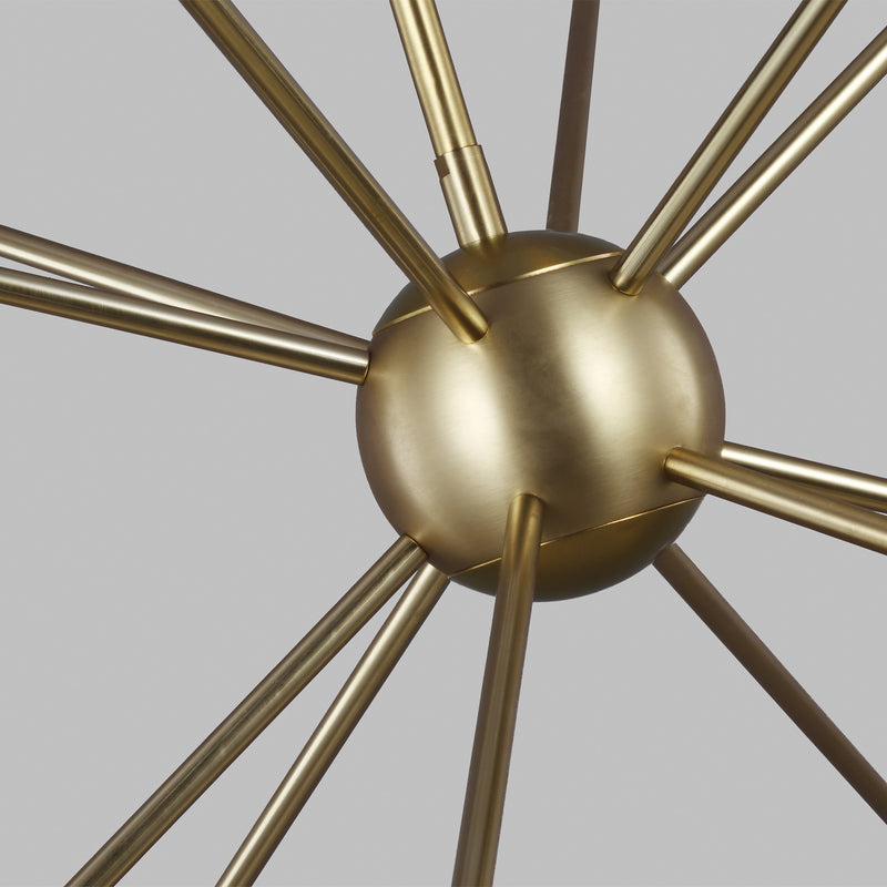 Visual Comfort Studio EC10312BBS Jax 12 Light Chandelier, Burnished Brass Alternate Image 6.jpg