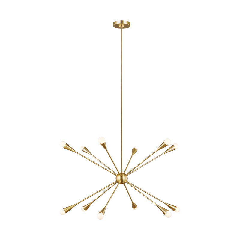 Visual Comfort Studio EC10312BBS Jax 12 Light Chandelier, Burnished Brass Main Image.jpg