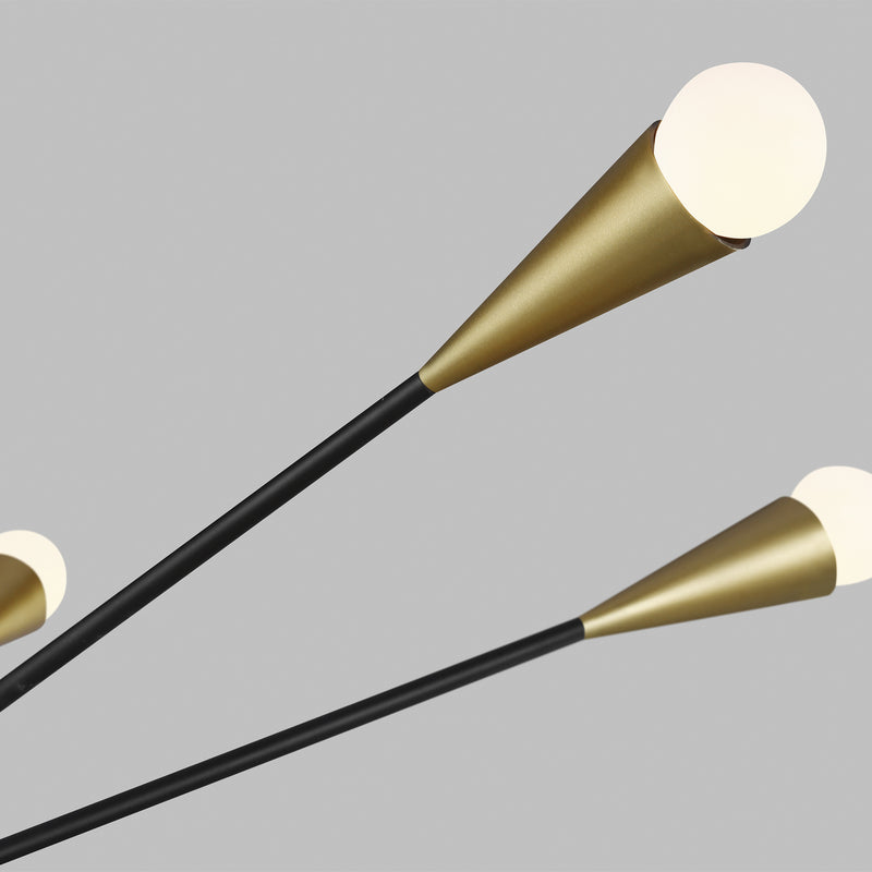 Visual Comfort Studio EC10312MBK Jax 12 Light Chandelier, Midnight Black Alternate Image 2.jpg