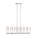 Visual Comfort Studio EC10614PN Brianna 14 Light Linear Chandelier, Polished Nickel Main Image.jpg