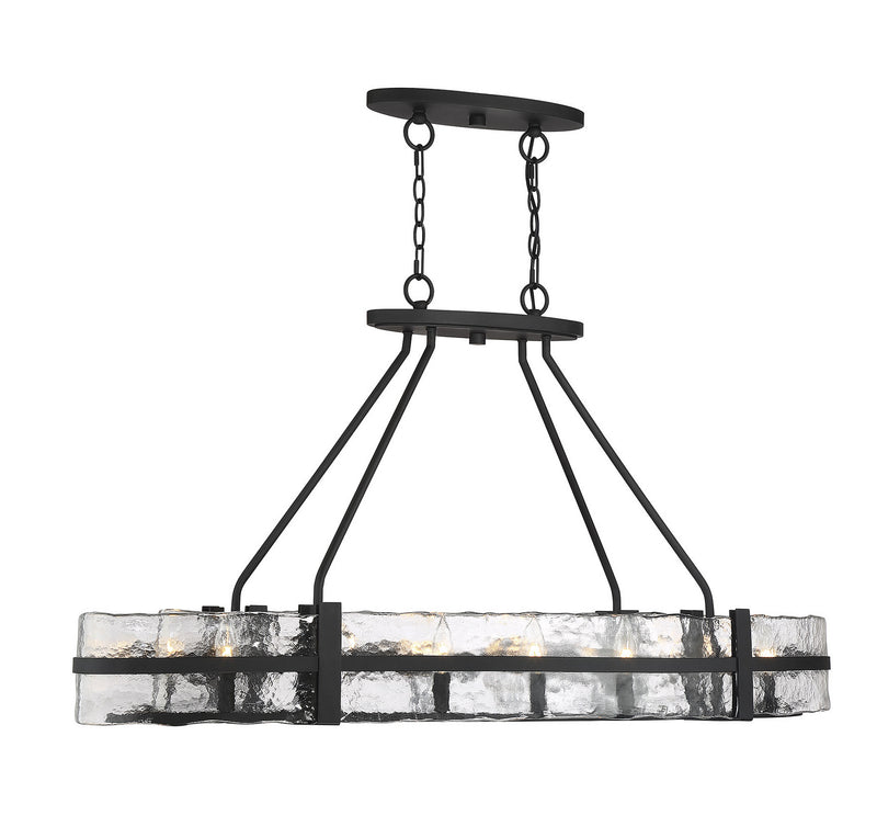 Savoy House 1-1852-10-89 Ten Light Chandelier, Matte Black (3)
