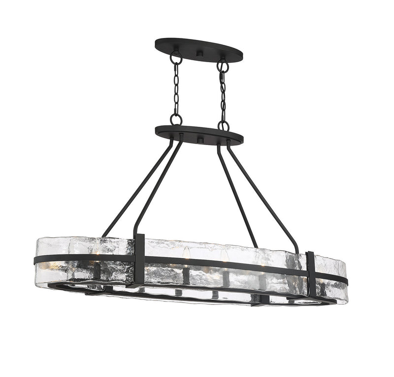Savoy House 1-1852-10-89 Ten Light Chandelier, Matte Black (4)