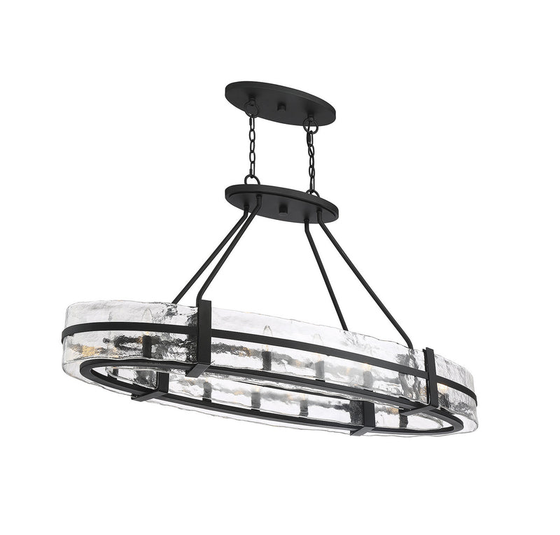 Savoy House 1-1852-10-89 Ten Light Chandelier, Matte Black (5)