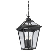 Savoy House 5-148-BK Four Light Outdoor Hanging Lantern, Black (3)