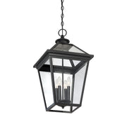 Savoy House 5-148-BK Four Light Outdoor Hanging Lantern, Black (4)