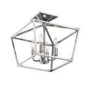 Savoy House 6-328-4-109 Four Light Semi-Flush Mount, Polished Nickel (3)