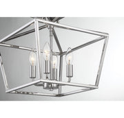 Savoy House 6-328-4-109 Four Light Semi-Flush Mount, Polished Nickel (6)