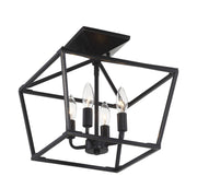 Savoy House 6-328-4-44 Four Light Semi-Flush Mount, Classic Bronze (3)