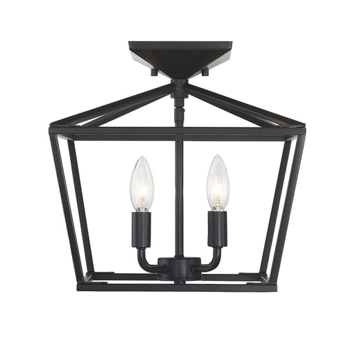 Savoy House 6-328-4-44 Four Light Semi-Flush Mount, Classic Bronze