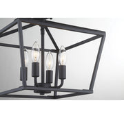 Savoy House 6-328-4-89 Four Light Semi-Flush Mount, Matte Black (6)