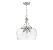 Savoy House 7-4034-3-SN Three Light Pendant, Satin Nickel (2)