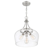 Savoy House 7-4034-3-SN Three Light Pendant, Satin Nickel (3)