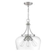 Savoy House 7-4034-3-SN Three Light Pendant, Satin Nickel (4)