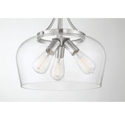 Savoy House 7-4034-3-SN Three Light Pendant, Satin Nickel (5)