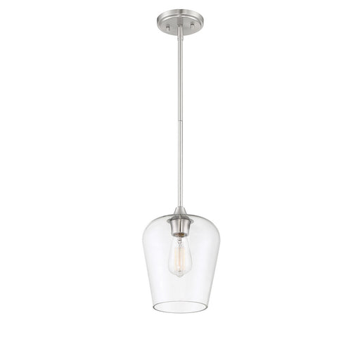 Savoy House 7-4036-1-SN One Light Mini Pendant, Satin Nickel (2)
