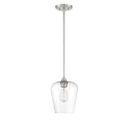 Savoy House 7-4036-1-SN One Light Mini Pendant, Satin Nickel (3)