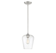 Savoy House 7-4036-1-SN One Light Mini Pendant, Satin Nickel