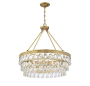 Savoy House 7-8701-6-322 Six Light Pendant, Warm Brass (3)