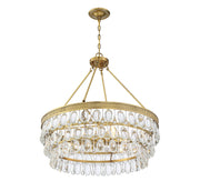 Savoy House 7-8701-6-322 Six Light Pendant, Warm Brass (5)