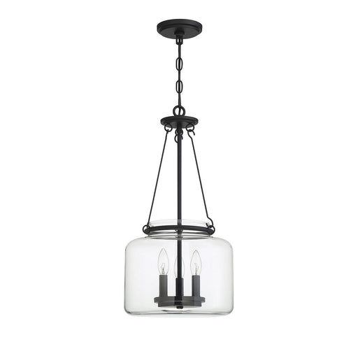 Savoy House 7-9006-3-89 Three Light Pendant, Matte Black (2)