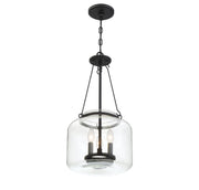 Savoy House 7-9006-3-89 Three Light Pendant, Matte Black (4)