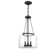 Savoy House 7-9006-3-89 Three Light Pendant, Matte Black (5)