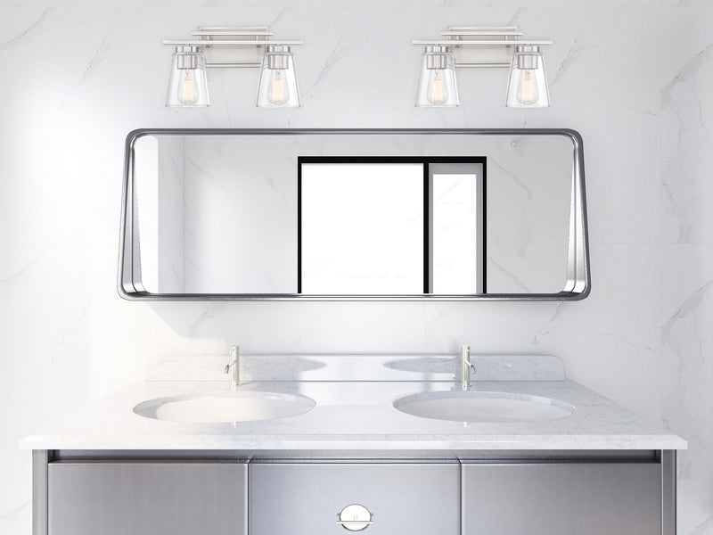 Savoy House 8-1020-2-SN Two Light Bath Bar, Satin Nickel (6)