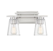 Savoy House 8-1020-2-SN Two Light Bath Bar, Satin Nickel