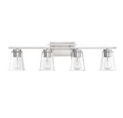 Savoy House 8-1020-4-SN Four Light Bathroom Vanity, Satin Nickel (2)