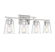 Savoy House 8-1020-4-SN Four Light Bathroom Vanity, Satin Nickel (4)
