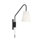 Savoy House 9-0900CP-1-89 One Light Wall Sconce, Matte Black (3)